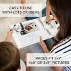 Baby Memory Book For Boys   Girls     First 5 Years Photo Album Scrapbook