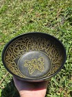 Butterfly Black Singing Bowl  Aluminum  7 d