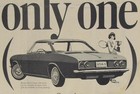 Vintage 1965 Chevrolet Corvair Monza Car Newspaper Print Ad