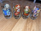 Set Of 4 Vintage 1985 Alvin And The Chipmunks   Chipettes Drinking Glasses