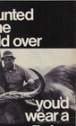 1975 Rolex Gmt-master If You Hunted Water Buffalo Watch Game Vintage Print Ad