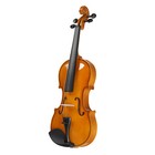 Full Size 4 4 Violin Set For Adults Beginners Students With Hard Case Natural
