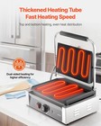 Uimoso Commercial Panini Press Electric Sandwich Maker Griddle Plate 14x9 