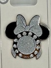 Disney Parks Pin Minnie Mouse Head Icon Mrs Wedding Ring Bride Wedding Veil Nwt