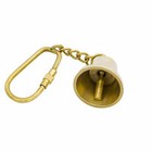 Keychain Ring Brass Bell Nautical Marine Viking Sca Collectible Gift Accessory
