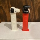 Vintage Peanuts Pez Dispensers Snoopy And Lucy   Made In Austria   Us Patent 3 9