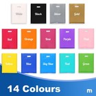 Personalissed Carrier Bags Durable Reusable Packaging Bag With Logo Text Printed