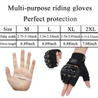 Outdoor Gloves Touch Screen Half Finger Cycling Motorcycle Fingerless Men Gloves
