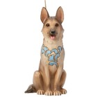     New Jim Shore Ornament German Shepherd Dog Christmas Tree Loyal Police Cop Art