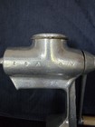 Vintage Ebaloy Aluminum Hand Crank Meat Grinder Food Mill Table Clamp Wooden   