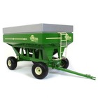 Spec Cast 1 16 Green Stamped Steel E-z Trail Inc  Grain Wagon Model 500 Cust-853