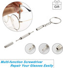 4 Pcs Eyeglass Straps - Sunglasses String Holder Strap - Leather Glasses Chain