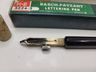 Vintage K e Keuffel Esser Barch-payzant Brass Lettering Pen- 3224  3 W  Box
