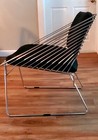 Pair Of Vintage Mcm Verner Panton Wire Grid Box Chairs