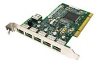 Adaptec Nec Chip Aua-5100 Usb 2 0 6 Ports  5 External  1 Internal  Usb Host Card