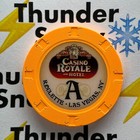              Casino Chip      Casino Royale   Hotel Table A Roulette Las Vegas Nevada