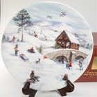 Lenox American Christmas Set Of 4 Party Plates With Box