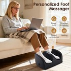 Shiatsu Foot Calf Massager Heat Electric Roller Massage Plantar Relief Home Pros