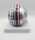 Caleb Downs Signed Auto Ohio State Buckeyes Riddell Mini Helmet Coa Witnessed