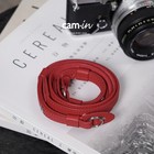 Real Leather Camera Shoulder Strap Neck Belt Rope For Canon Nikon Leica Sony A7c