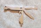 Basic Blade Nail File Bottle Opener Pocketknife Silver Keychain Free Shipping