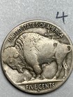 1913-d Type 2 Buffalo Nickel  Good Condition   4  Rare Date