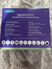 Lansinoh Signature Pro Double Electric Breast Pump - White purple