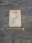 Bamboo Serving Tray Map Island Of Guam 671 19  By 12 