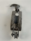 Antique Nautical Wooden Ship Pulley Block W  Iron Hook     Rustic Maritime Decor