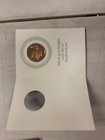 Hanukkah Card Bronze Medal Coin Jewish Holiday Gift Judaica Collectible Art Card