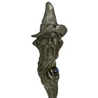 Vtg Gallo Pewter Wizard W  Crystal Ball   Castle Figurine Miniature 1985 Rare