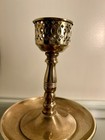 Vintage Brass Candlestick Holder