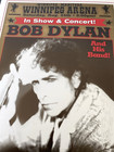 Rare Bob Dylan Original Concert Poster Aug 24 2002 Winnipeg Canada Boxer Style