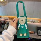 New Starbucks Green red black pink Carry Bag