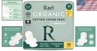 Hypoallergenic Organic Sanitary Napkins For Women - Moderate Absorbency 28 Count