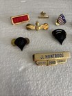 Lapel  Pin Lot Of  10 Pins Mixed Lot All Pre-owned
