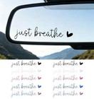 Pcs Rearview Mirror 10 White  Black  Light Pink  Blue  Colorful just Breathe
