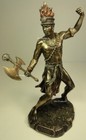 Set Of 2 Orisha Chango   Oshun God Goddess Yoruba African Statue Sculpture