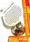 Motorcycle Gremlin Bell Good Luck Riding Charm Safe Lucky Ride Guardian Md Usa