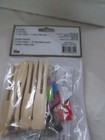 Darice Foamie Halloween Character Clothes Pin Sticker Craft Kit  For Kids  New 
