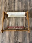 Vintage Table Or Stand Rug Loom Unbranded Craft Weaving Wooden