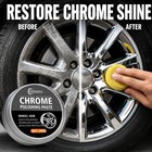 Automotive Chrome Polish Paste Oxidation Remover Metal Restoration Mirror Shine