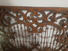   Victorian Wooden Fretwork Moorish Wood Decor   Stick Ball  Antique -1800  Rare