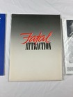 Press Kit Fatal Attraction Movie 1987 Sealed Photos Production Booklet Folder