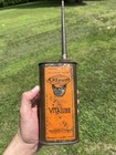 Vintage Oilzum Vitalube 1 Pint Empty Metal Can Oil Gas Station Sign