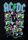Ac dc Blow Up Your Video Graphic Black Pullover Tour Sweater Size Xl