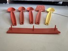 New Vintage Tupperware Lot Orange Vip Sales Kitchen Utensils Spoons Spatula Nos