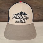 Keystone Light Beer Embroidered Slideback Hat Cap Unisex Adult Multi Color