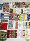 Huge Lot Of Vintage Wrapping Paper Sheets Multiple Occasions   Almost 5 Lbs 
