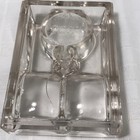 Gem Clear Glass Inkwell Antique 1911 1912 Usa 